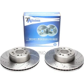 Brzdový kotouč Sportovní brzdové kotouče TA Technix - přední 320 mm - Mercedes-Benz S-Klasse W140/C140