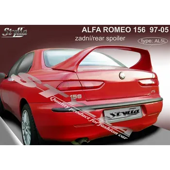 Auto-moto Spoiler zadní kapoty, křídlo Stylla Alfa Romeo 156 sedan 97-