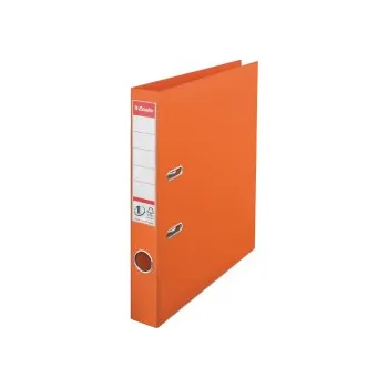 Pořadač A4 pákový celoplastový - hřbet 5 cm / oranžová