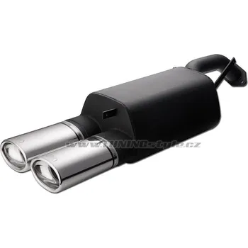 Výfuková trubka Sportovní výfuk ULTER SPORT Mitsubishi Carisma II 99-04 double 80x65mm