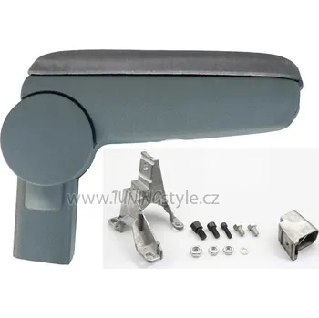 Loketní opěrka Loketní opěrka VW Golf 4/ Bora / New Beetle šedá, eko kůže