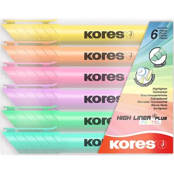 Zvýrazňovač Zvýrazňovače Kres High Liner Plus PASTEL