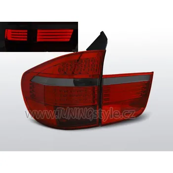 Zadní světlomet Zadní světla LED BMW X5 E70 07-10 červená/kouřová