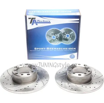 Brzdový kotouč Sportovní brzdové kotouče TA Technix - přední 252mm - Mercedes-Benz W114/W115