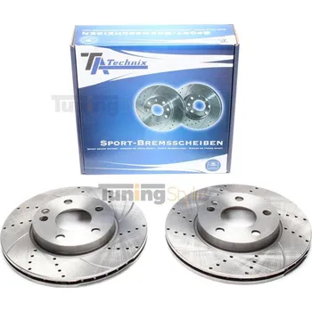 Brzdový systém Sportovní brzdové kotouče TATechnix-Přední 276mm Mercedes-Benz A,B