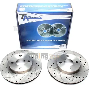 Brzdový systém Sportovní brzdové kotouče TATechnix-Přední 254,9mm Toyota Corolla E12