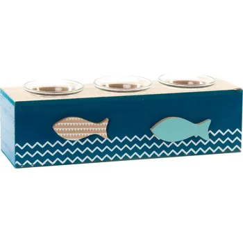 Svícen Svícen "HAPPY DAY" 25x7.5x7.5cm