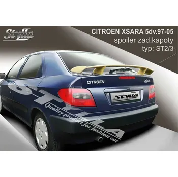 Tuning Spoiler zadní kapoty, křídlo Stylla Citroen Xsara 5dv. 97-05