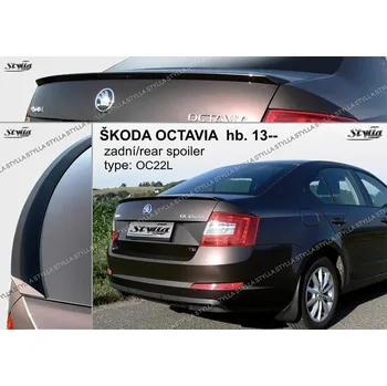 Auto-moto Spoiler zadní kapoty,odrthová lišta Stylla - Škoda Octavia III htb 13-