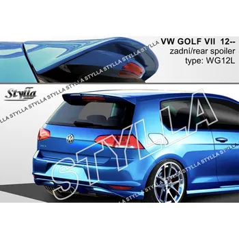 Auto-moto Spoiler zadní střešní, křídlo Stylla VW Golf VII 12-