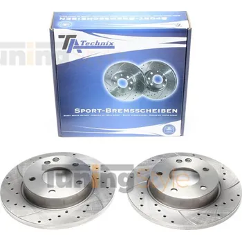 Autodíl Sportovní brzdové kotouče TATechnix-Přední 260mm Mercedes-Benz A-Klasse A140,A160