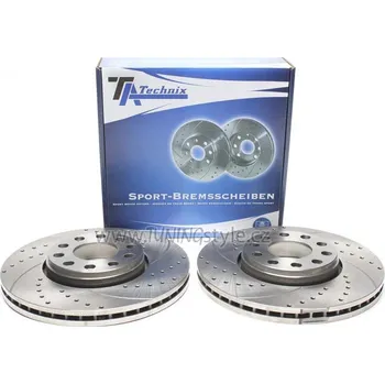 Brzdový kotouč Sportovní brzdové kotouče TA Technix - přední chlazené 288mm - Škoda Superb I 3U4