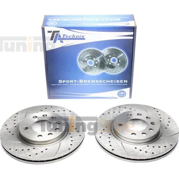 Auto-moto Sportovní brzdové kotouče TATechnix-Přední 284mm Opel Vectra A