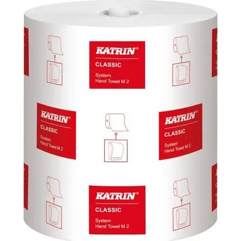 Papírový ručník Katrin System Classic papírové ručníky bílé 2 vrstvy