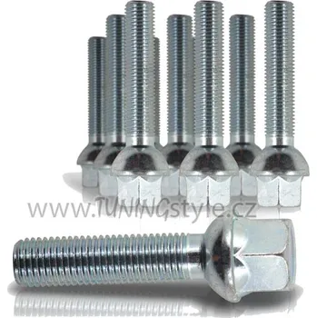 Šroubek na kolo Šrouby dlouhé M14x1,5 - 50mm kulové sedlo