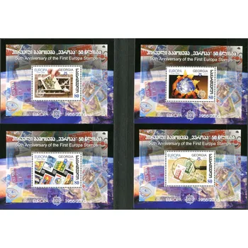 Poštovní známka (2006) MiNr. 511-514 ** Gruzie - BLOCK 35-38 - emise EUROPA