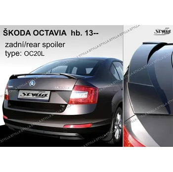 Auto-moto Spoiler zadní kapoty, křídlo Stylla - Škoda Octavia III RS htb 13-