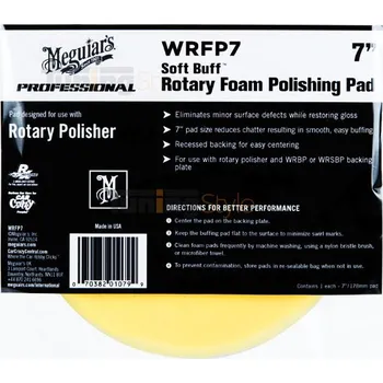 Autokosmetika Meguiar's Soft Buff Rotary Foam Polishing Disc 7" - lešticí kotouč pro rotační leštičku