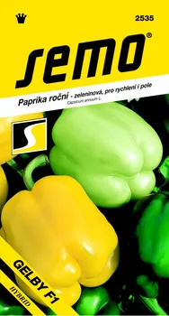 Semeno SEMO Gelby F1 paprika roční 15 ks