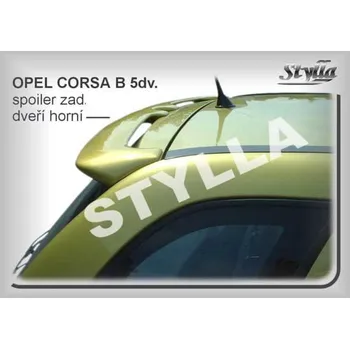 Auto-moto Spoiler zadní dveří horní,křídlo Stylla Opel Corsa B 5dv. 93-00