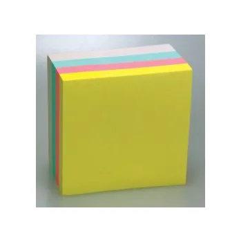 Samolepící bloček Samolepicí bločky Concorde kostky pastelové - 76 mm x 76 mm / 400 lístků