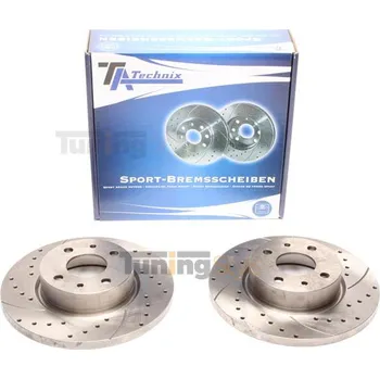 Brzdový kotouč Sportovní brzdové kotouče TATechnix-Zadní 257mm Lancia Thema