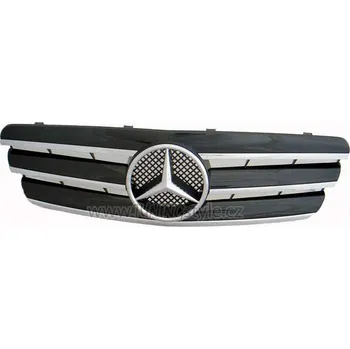 Tuning Sportovní maska Mercedes-Benz W203 00-07 CL LOOK chrom/černá