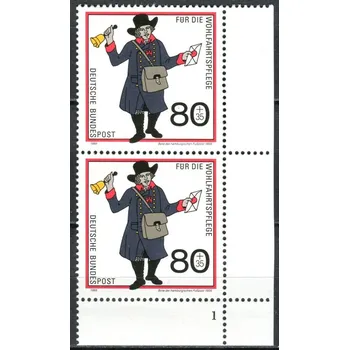 Poštovní známka (1989) MiNr. 1438 ** - Německo - 2-bl - d.z. - Poštovní doprava po celá staletí