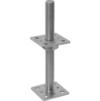 Patka sloupku stavitelná šroubem závitová tyč 20-24mm PSR 080 M20