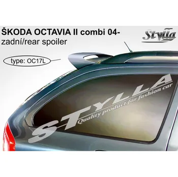 Auto-moto Spoiler zadní dveří horní, křídlo Stylla Škoda Octavia II combi 04-