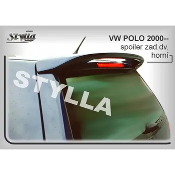 Auto-moto Spoiler zadní dveří horní, křídlo Stylla VW Polo 99-01