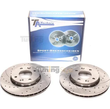 Brzdový systém Sportovní brzdové kotouče TATechnix-Přední 279,8mm Kia Carens II