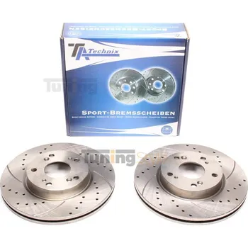 Brzdový systém Sportovní brzdové kotouče TATechnix-Přední 282mm Honda Civic VIII,FR-V