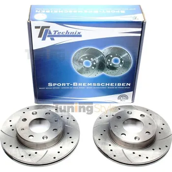 Brzdový systém Sportovní brzdové kotouče TATechnix-Přední 231mm Rover 200