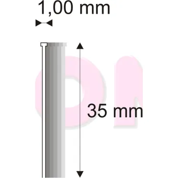 Hřebík Brad 12/35 (18G) ZN hřeby, 5000 ks