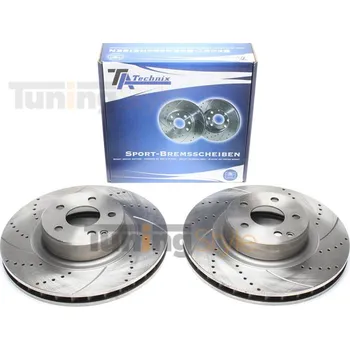 Brzdový systém Sportovní brzdové kotouče TATechnix-Přední 330mm Mercedes-Benz S W220,C215