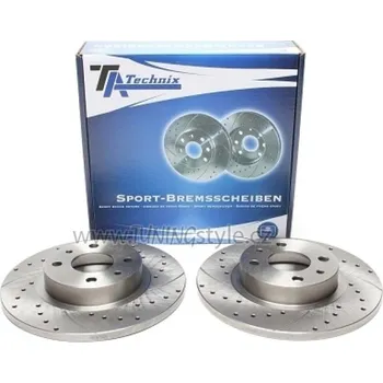 Brzdový kotouč Sportovní brzdové kotouče TA Technix - přední 257mm -Alfa Romeo 145/146/155