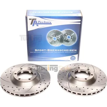 Auto-moto Sportovní brzdové kotouče TATechnix-Přední 277mm Mitsubishi Galloper