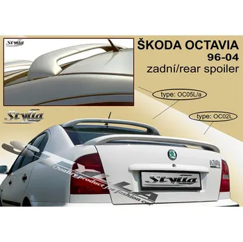 Auto-moto Spoiler střešní , křídlo Stylla Škoda Octavia I htb 96- OC05L/a