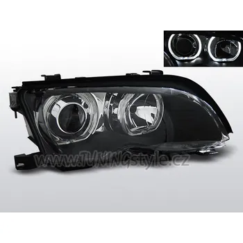 Přední světlomet Přední světla LED Angel Eyes BMW 3 E46 sed/tour 01-05 černá