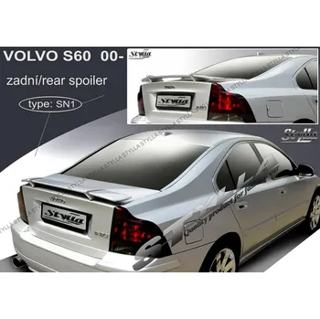 Auto-moto Spoiler zadní kapoty, křídlo Stylla Volvo S60 sedan 00-