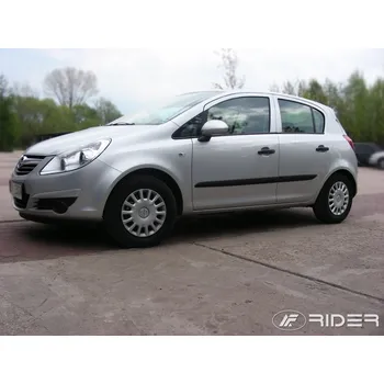 Lišta karosérie Ochranné lišty dveří - Opel Corsa D 5dv. 06- htb