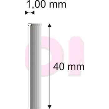 Hřebík Brad 12/40 (18G) ZN hřeby, 5000 ks