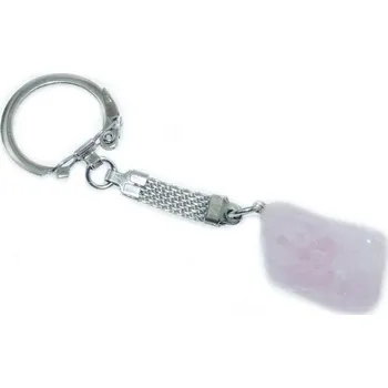 RiverCzech.Klíčenka nr. 02 s přírodním kamenem Růženínem.10001046