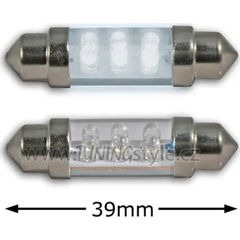 Žárovka LED žárovka Sufit bílá 39mm 6 LED