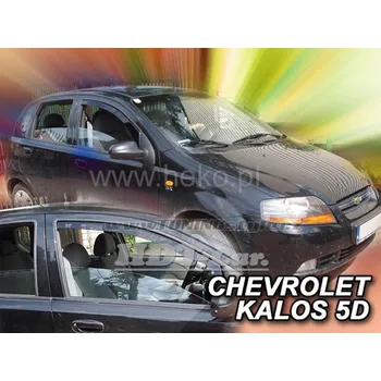 Plexi ofuk oken Protiprůvanové plexi, ofuky skel - Chevrolet Kalos 5dv. 04-08