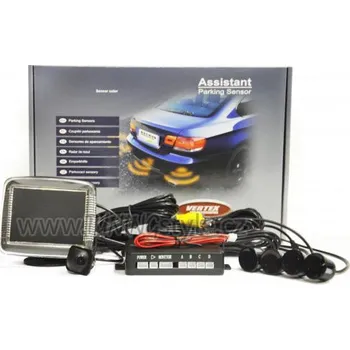 Parkovací asistent Parkovací asistent Vertex 4 senzory černé TFT XD-335 s kamerou XD-303