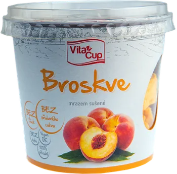 Sušené ovoce VitaCup Broskve plátky 35 g