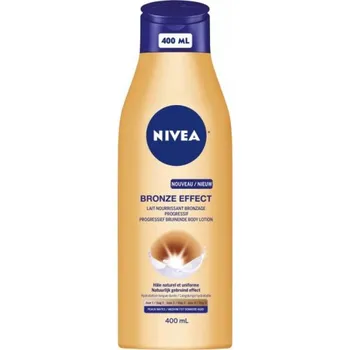 Tělový krém Nivea Sun Kissed Radiance Milk Dark tónovací tělové mléko 400 ml
