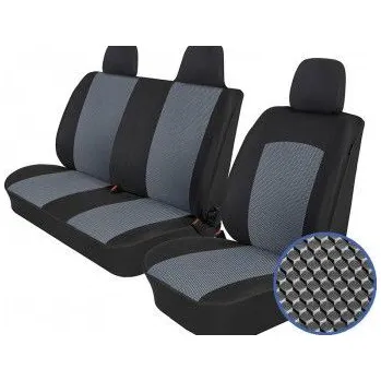 Potah sedadla Automega Autopotahy NISSAN PRIMASTAR, 3 místa, od r. 2001-2014, Dynamic šedé